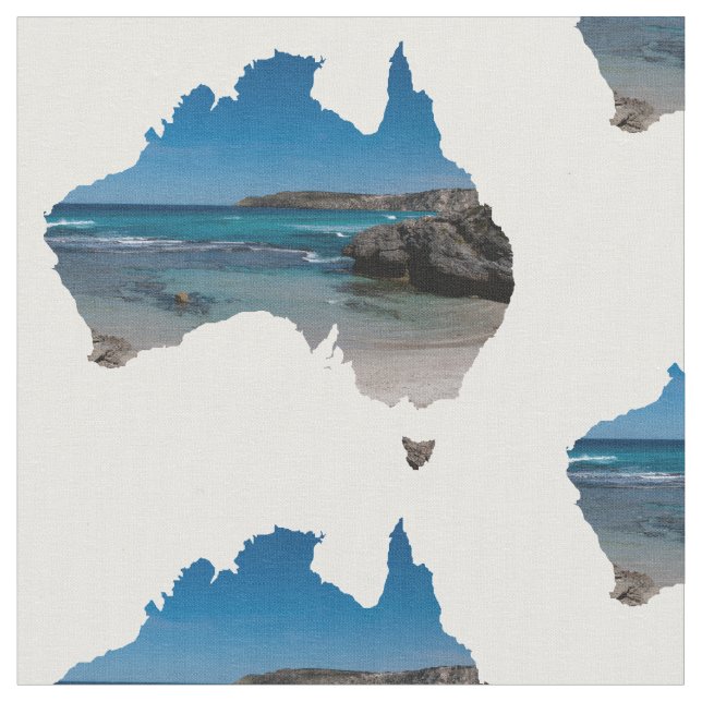 Tela Playa aislada en el paraíso Australia (De cerca)