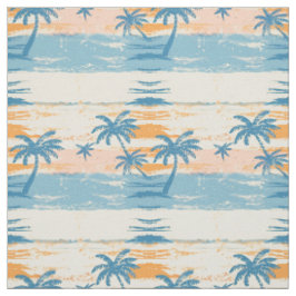 Tela Playa Tropical Retro