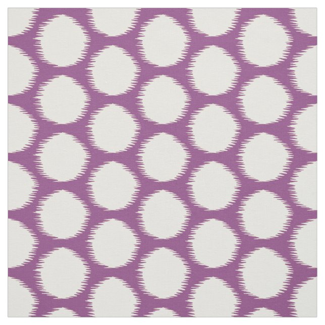 Tela Plum Asian Moods Ikat Puntos (Retal)