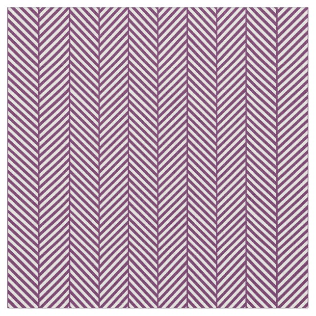 Tela Plum Purple Herringbone (De cerca)
