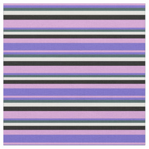 Tela Pluma, Azul pizarra, Gris pizarra oscuro, blanco y