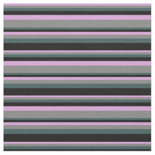 Tela Pluma, gris, gris oscuro, gris pizarra y patrón de