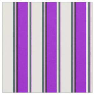 Tela Pluma, gris pizarra oscuro, blanco, violeta oscura