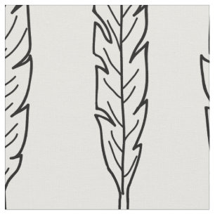 Tela Plumas negras y blancas. Escándalo moderno