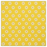 Tela Poder de flor retro de color amarillo de los a&#241;os 