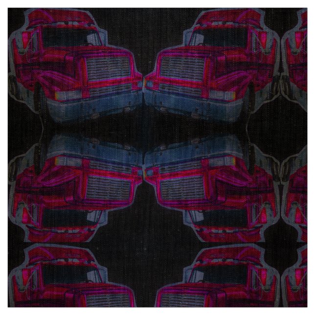 Tela Policía motorizado auto OTR del camión 18 de (Retal)