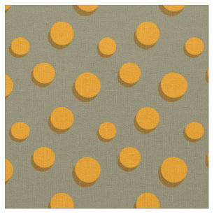 Tela Polka 3D lindo y divertido Unisex Gris vintage