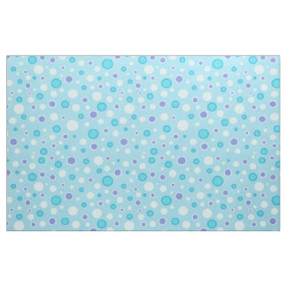 Tela Polka Dot Circles Blue