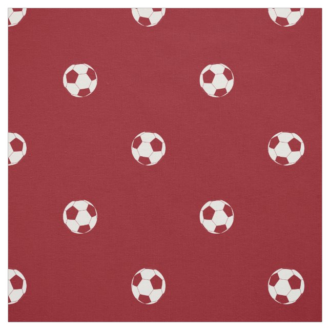 Tela polka dot soccer balls ANY background drop pattern (Retal)