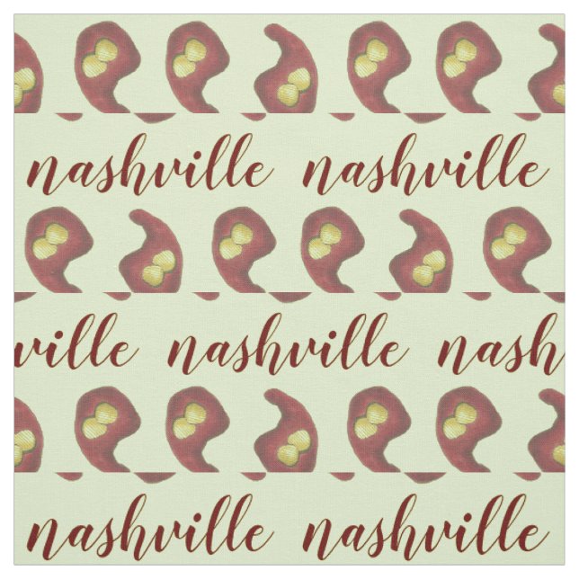 Tela Pollo caliente de Nashville con comida de Pickles  (Retal)