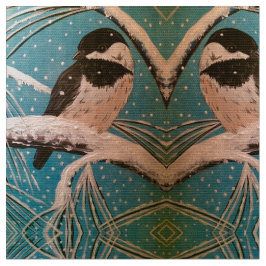 Tela Pollos en ramas de feriado