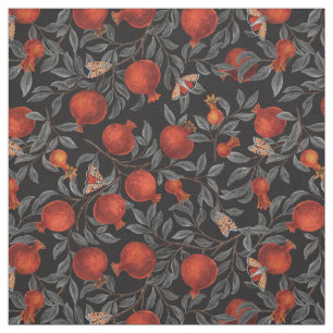 Tela Pomegranatos y motos de bella