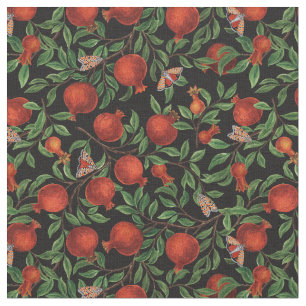 Tela Pomegranatos y motos de bella