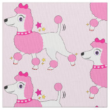 Poodle Personalizado con pelo rosado y sopa