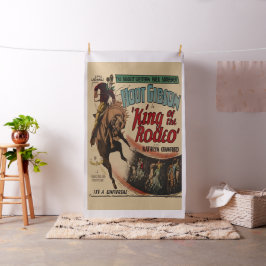 Tela Poster Occidental De La Viñeta, Rey Del Rodeo-Lg
