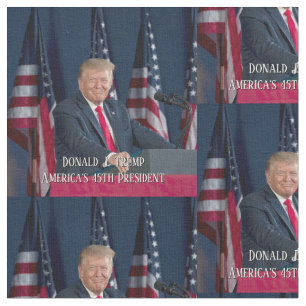 Tela Presidente Donald J. Discurso de Trump Mt Rushmore