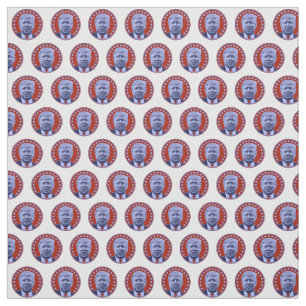 Tela Presidente Donald Trump en rojo