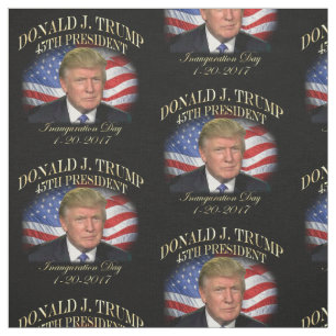Tela Presidente Donald Trump toma la asunción de la pr