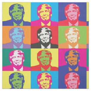 Tela Presidente gracioso, Donald Trump de América. Art