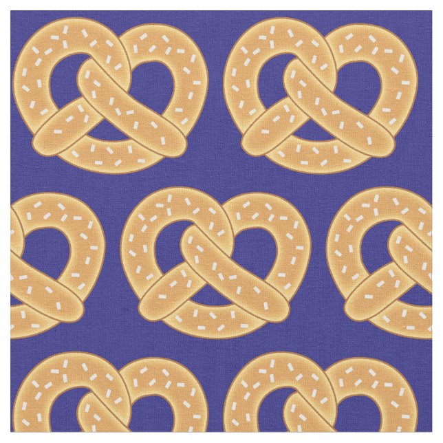 Tela Pretzels Comida Linda Niños (De cerca)
