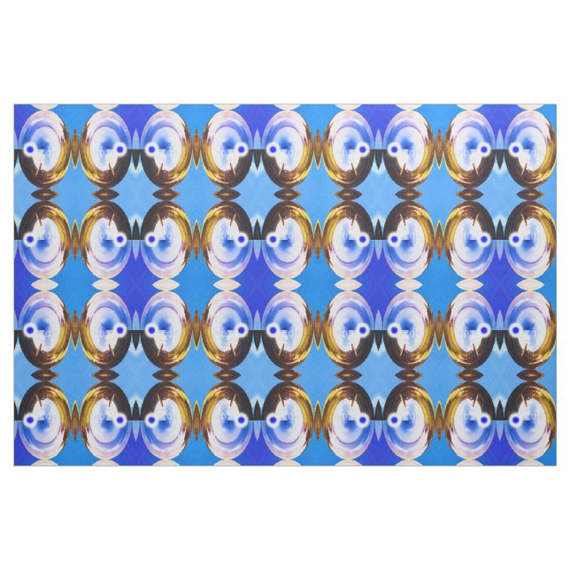 Tela Primavera azul ("Cuarto gordo" (fat quarter))