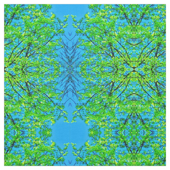 Tela Primavera Maple Blossom Ornate Fotorealist (Retal)