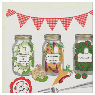 Tela Primer Premio Hogar Hechos Pickles Tema