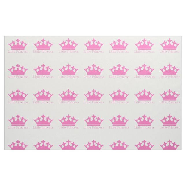 Tela Princesa pequeña - Un bebé real ("Cuarto gordo" (fat quarter))
