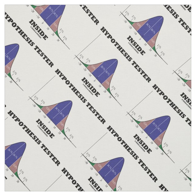 Tela Probador de hipótesis en el humor de las estadísti (Retal)