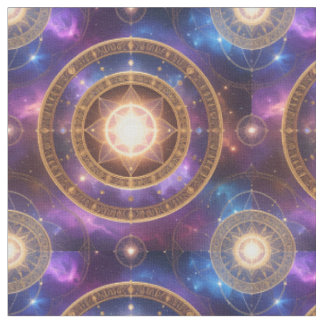 Tela Producto Gráfica detallada de astrología cósmica d