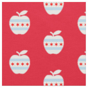 Tela Profesores de Escuela de Chicago: Bandera Apple Ro