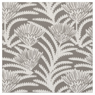 Tela Protea gris bohemio