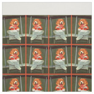 Tela prueba piloto de perros