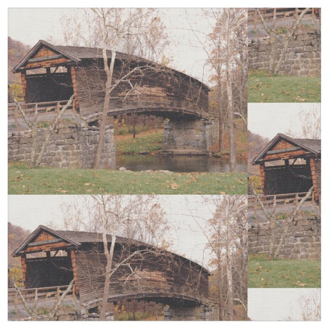 Tela Puente cubierto (De cerca)