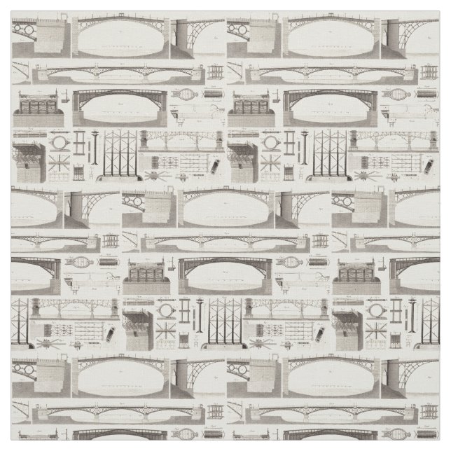 Tela Puentes del edificio (Retal)