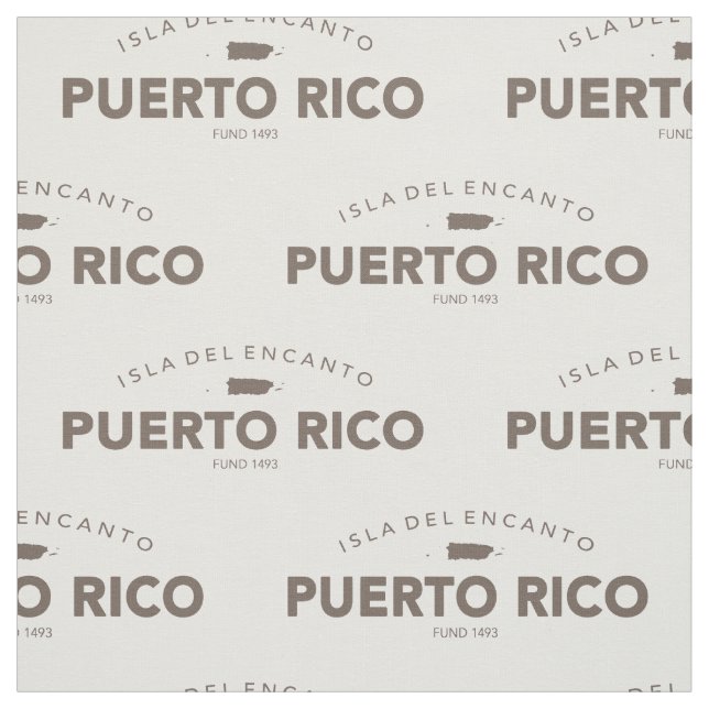 Tela Puerto Rico, Isla del Encanto (Retal)