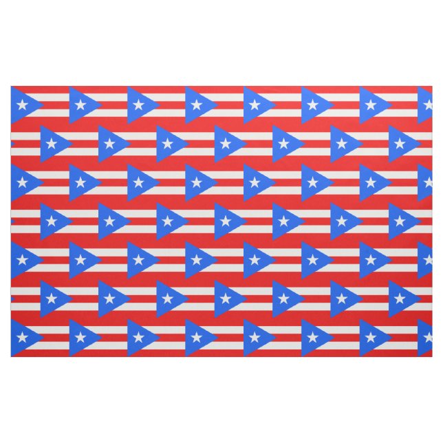 Tela puertorriqueña de la bandera ("Cuarto gordo" (fat quarter))