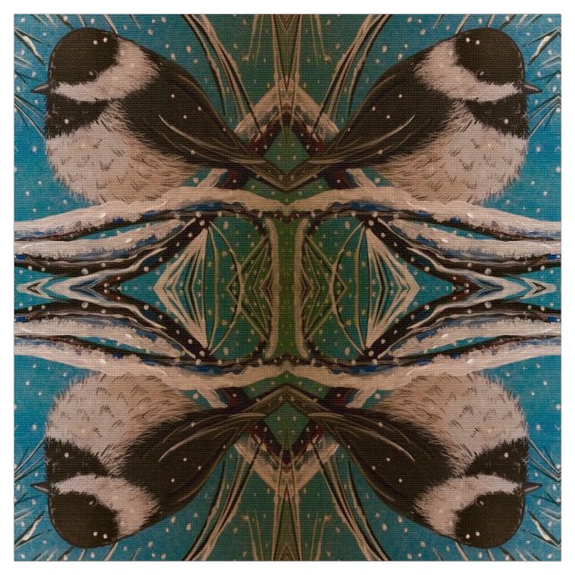 Tela Puffy Chickadee (Retal)