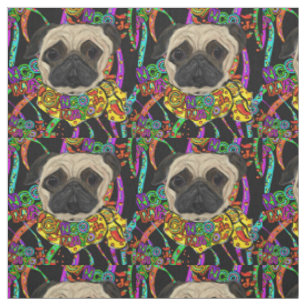 Tela Pug del Cinco de Mayo