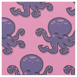 Tela Pulpo púrpura de corte Thunder_Cove