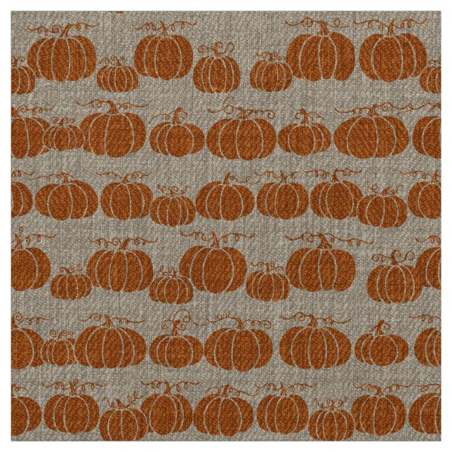 Tela Pumpkin Pathe Stripe - Orange (Retal)