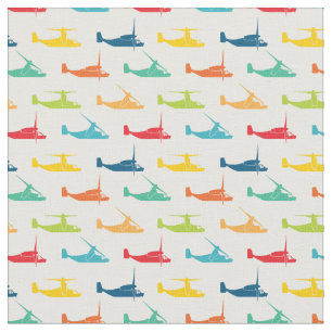 Tela Punchy Primaries V-22 Osprey Pattern