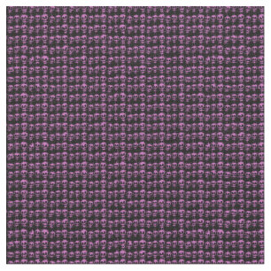 Tela Puntas calaveras rosas.