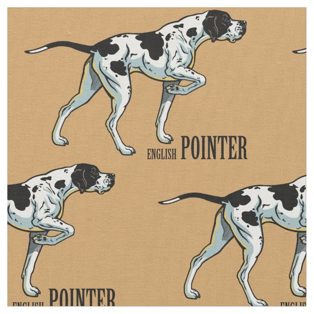 Tela puntero en inglés (De cerca)