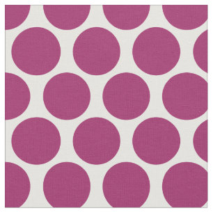 Tela Puntos de Mod morado de Berry
