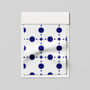 Tela Puntos de Polka Azul de la Marina, Patrón de Punto