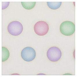 Tela Puntos de Polka coloridos en pasteles con problema