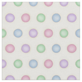 Tela Puntos de Polka coloridos en pasteles con problema