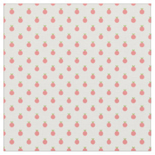 Tela Puntos de Polka Fruits
