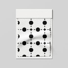 Tela Puntos de Polka Negro, Patrón de Punto de Polka, P